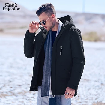 Enjeolon Brand New Winter Men Parkas Hooded Thick Men Jacket Warm High Quality Windproof Parka Fashion Casual Coat YR923
Enjeolon Brand New Winter Men Parkas Hooded Thick Men Jacket Warm High Quality Windproof Parka Fashion Casual Coat YR923
