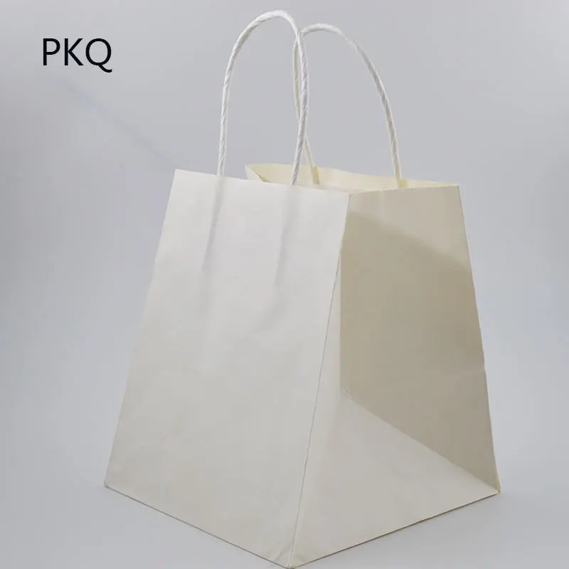 5pcs White Kraft Paper Bag Brown Gift Bag with handle Large Present Packaging Bags Takeaway Package Bag 15x15x17cm
5pcs White Kraft Paper Bag Brown Gift Bag with handle Large Present Packaging Bags Takeaway Package Bag 15x15x17cm