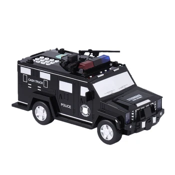 Black Electronic Automatic Money Roll Password Fingerprint Piggy Bank Children's Toy Multifunctional Voice Tremolo Car Piggy Ban
Black Electronic Automatic Money Roll Password Fingerprint Piggy Bank Children's Toy Multifunctional Voice Tremolo Car Piggy Ban