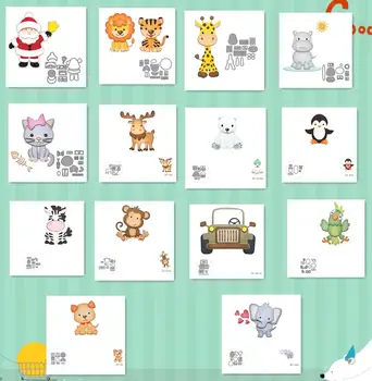animal Metal Cutting Dies Lovely Animals Doll Stencil for DIY Scrapbooking Craft Cards Decoration
animal Metal Cutting Dies Lovely Animals Doll Stencil for DIY Scrapbooking Craft Cards Decoration