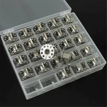 25PCS Stainless Steel Metal Bobbins Spool Sewing Craft Tools Sewing Machine Bobbins Spool for Brother Singer(No BOX)
25PCS Stainless Steel Metal Bobbins Spool Sewing Craft Tools Sewing Machine Bobbins Spool for Brother Singer(No BOX)