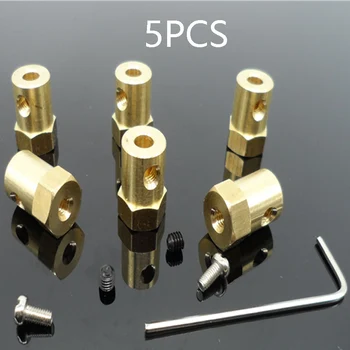 5PCS DC Reduction Motor Hexagon Coupling Symmetry Fixed Shaft Connectors for RC Smart Car Wheels and Tires DIY Spare Parts
5PCS DC Reduction Motor Hexagon Coupling Symmetry Fixed Shaft Connectors for RC Smart Car Wheels and Tires DIY Spare Parts
