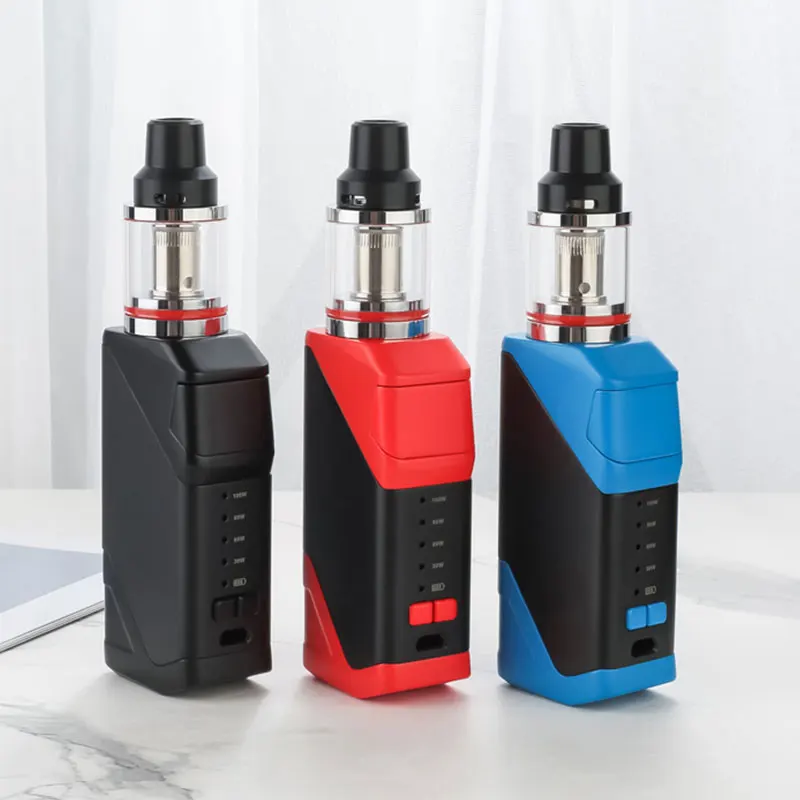Electronic cigarette 30W-100W mod vape box kit adjustable 2200mah 0.5ohm battery 2.8ml tank e-cigarette wholesale vapor atomizer
Electronic cigarette 30W-100W mod vape box kit adjustable 2200mah 0.5ohm battery 2.8ml tank e-cigarette wholesale vapor atomizer