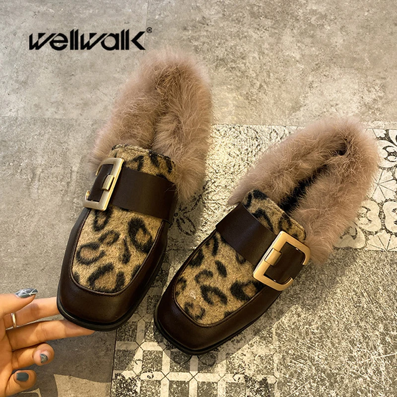 Fur Loafers Women Winter Shoes Luxury Brand Buckle Strap Leopard Moccasin Female Chic Flats Shoes Woman Dress Furry Ballerinas
Fur Loafers Women Winter Shoes Luxury Brand Buckle Strap Leopard Moccasin Female Chic Flats Shoes Woman Dress Furry Ballerinas