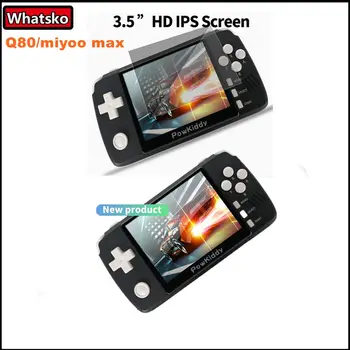 Whatsko Q80 / miyoo max Retro video Game Console Handset retroid pocket 16G Built-in 1000+ Games Open System PS1 Simulator
Whatsko Q80 / miyoo max Retro video Game Console Handset retroid pocket 16G Built-in 1000+ Games Open System PS1 Simulator