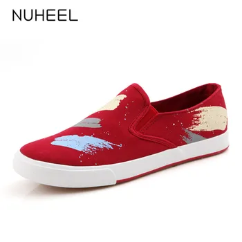 NUHEEL women shoes fashion trend comfortable canvas shoes for women printed non-slip sneakers women обувь женская
NUHEEL women shoes fashion trend comfortable canvas shoes for women printed non-slip sneakers women обувь женская