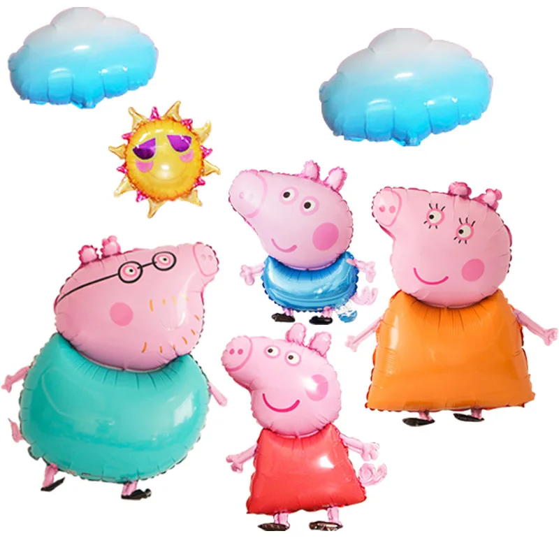 Peppa Pig Foil Balloons Birthday Party Decor Cartoon George Pig Family Printed Balloons Room Dcorations Kids Birthday Gift
Peppa Pig Foil Balloons Birthday Party Decor Cartoon George Pig Family Printed Balloons Room Dcorations Kids Birthday Gift