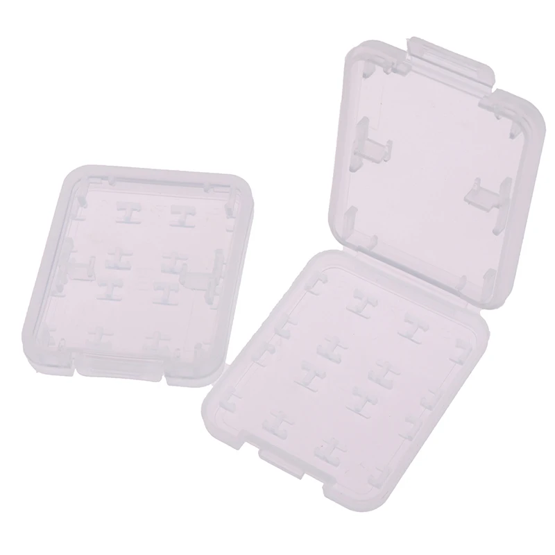 2Pcs 8 in 1 Transparent Hard Micro SD SDHC TF MS Memory Card Storage Box Protector Holder Hard Case Memory Card Storage Box
2Pcs 8 in 1 Transparent Hard Micro SD SDHC TF MS Memory Card Storage Box Protector Holder Hard Case Memory Card Storage Box