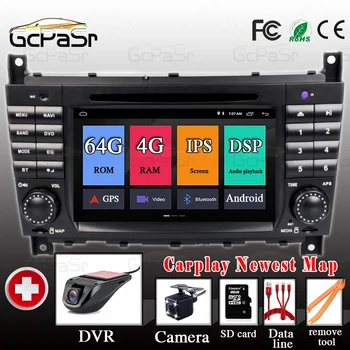 4G+64G Android Car Radio Multimedia GPS For Mercedes Benz C-clase CLC W203 CLK W209 2004 2005 2006 2007 C200 C230 C220 C320 C350
4G+64G Android Car Radio Multimedia GPS For Mercedes Benz C-clase CLC W203 CLK W209 2004 2005 2006 2007 C200 C230 C220 C320 C350