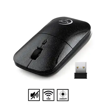 2.4G Wireless Mouse Portable Silent 4 Keys Gaming Mouse for PC/Laptop/Computer/Desktop
2.4G Wireless Mouse Portable Silent 4 Keys Gaming Mouse for PC/Laptop/Computer/Desktop
