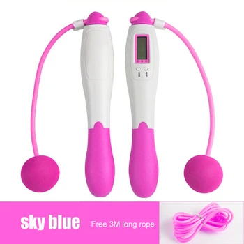 Jump Rope Digital Counter for Indoor/Outdoor Fitness Training Boxing Adjustable Calorie Skipping Rope Workout
Jump Rope Digital Counter for Indoor/Outdoor Fitness Training Boxing Adjustable Calorie Skipping Rope Workout