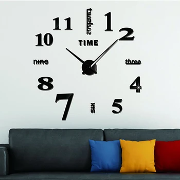 Free Shipping 47inch Wall Clock Watch Clocks 3D Diy Needle Europe Quartz Mirror Acrylic Living Room Horloge Stickers
Free Shipping 47inch Wall Clock Watch Clocks 3D Diy Needle Europe Quartz Mirror Acrylic Living Room Horloge Stickers