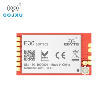 SI4463 868MHz ebyte rf Module 868 MHz E30-868T20S Wireless Transceiver 20dBm SMD rf Receiver Transmitter Wireless Serial Port
SI4463 868MHz ebyte rf Module 868 MHz E30-868T20S Wireless Transceiver 20dBm SMD rf Receiver Transmitter Wireless Serial Port