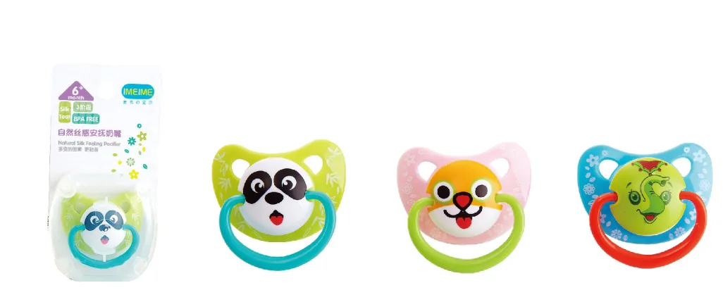 Pacifier Newborns Silica Gel Pacifier an shui xing Baby Cartoon Baby Pacifier