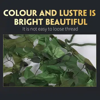 2m*3.0m with Net Rope Green Hiden Cover Hunting Accessories Jungle Cover Net Military Woodland Forest Net 2MX3.0M Car Oxford
2m*3.0m with Net Rope Green Hiden Cover Hunting Accessories Jungle Cover Net Military Woodland Forest Net 2MX3.0M Car Oxford