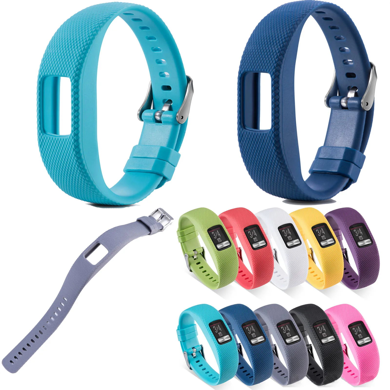 Ремешок для часов Garmin vivofit 4 силиконовый сменный спортивный ремешок vivofit4