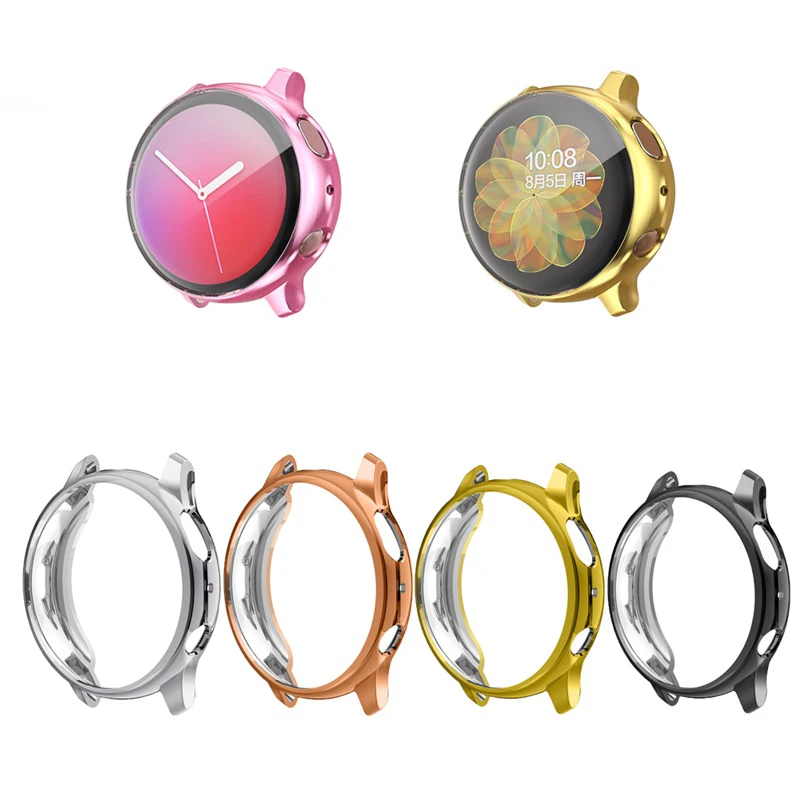 Protective Case for samsung galaxy watch active 2 Soft Plating silicone HD Full Screen Protection cover Galaxy Active2 44/40mm
Protective Case for samsung galaxy watch active 2 Soft Plating silicone HD Full Screen Protection cover Galaxy Active2 44/40mm