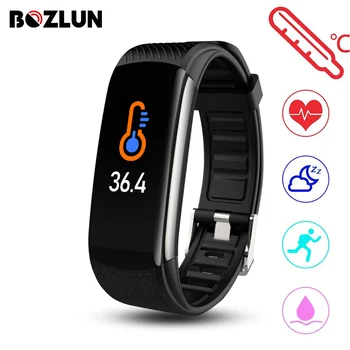 Smart Wrist Band With Temperature Measure ECG Heart Rate Blood Pressure Monitor Pedometer Sport Bracelet Watch For Android IOS
Smart Wrist Band With Temperature Measure ECG Heart Rate Blood Pressure Monitor Pedometer Sport Bracelet Watch For Android IOS