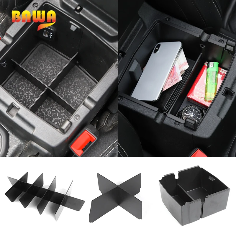 BAWA Interior Modified Armrest Co-pilot Storage Box Partition for Jeep Wrangler JL 2018+ Multi-function Partition Accessories
BAWA Interior Modified Armrest Co-pilot Storage Box Partition for Jeep Wrangler JL 2018+ Multi-function Partition Accessories