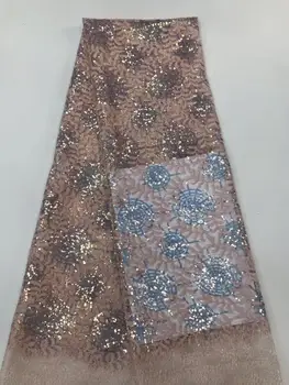 9colors (5yards/pc) soft French net lace fabric shining sequins embroidered African party lace fabric for making dress FZZ805
9colors (5yards/pc) soft French net lace fabric shining sequins embroidered African party lace fabric for making dress FZZ805