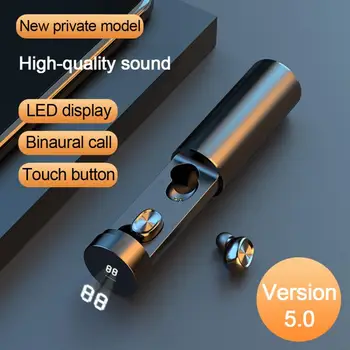Bluetooth 5.0 Earphone Touch Control Wireless Headphons HiFi Sports Waterproof Earbuds Headset With LED Display Charging Box
Bluetooth 5.0 Earphone Touch Control Wireless Headphons HiFi Sports Waterproof Earbuds Headset With LED Display Charging Box