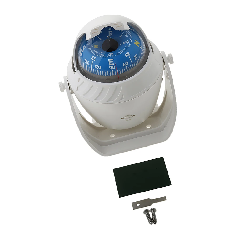 Sea Marine Ball Compass Bracket Mount, 12V LED Lights Illuminated Light Digital Navigation Compass for Boats Caravan Truck Cars
Sea Marine Ball Compass Bracket Mount, 12V LED Lights Illuminated Light Digital Navigation Compass for Boats Caravan Truck Cars