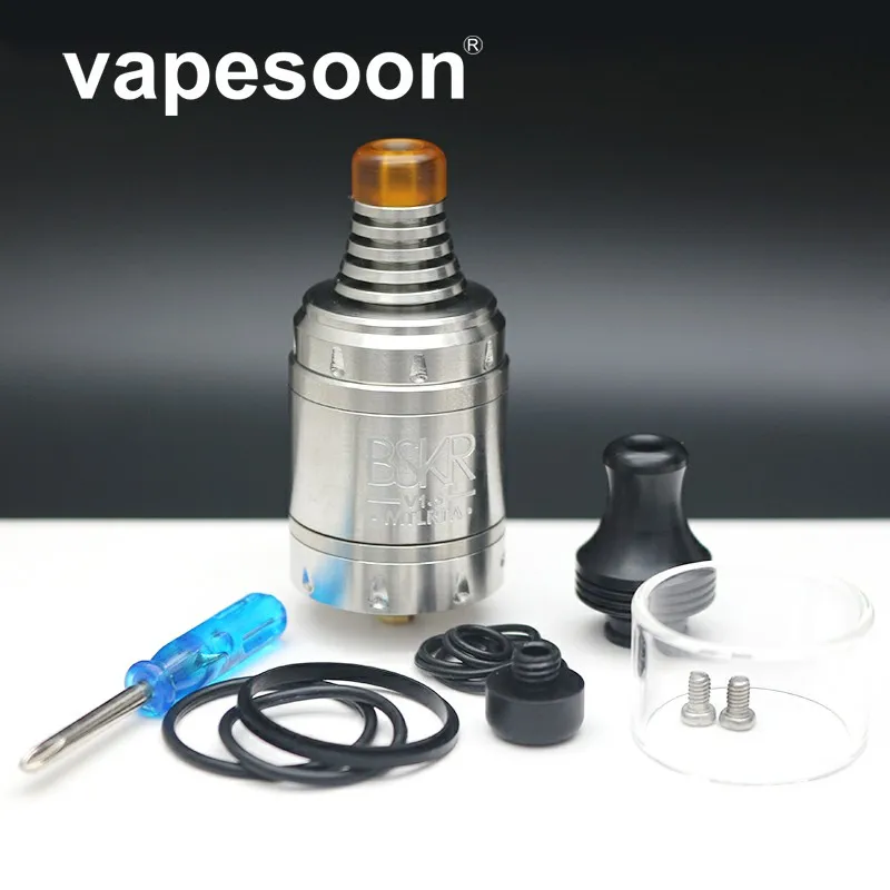 Berserker BSKR V1.5 Mini MTL RTA 2.5ML Capacity 22mm Atomizer Tank Vape E-Cigarette
Berserker BSKR V1.5 Mini MTL RTA 2.5ML Capacity 22mm Atomizer Tank Vape E-Cigarette