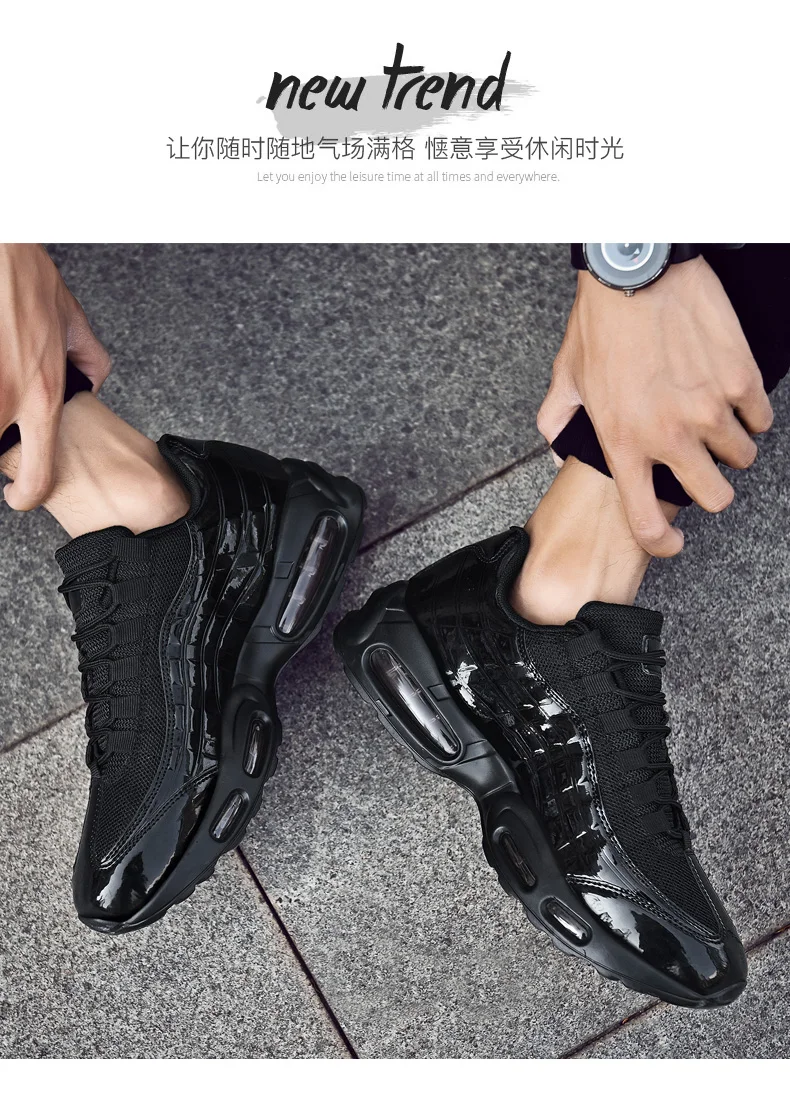 New Fashion Men Running Shoes Breathable Outdoor Sports Air Cushion Sneakers Walking Running Fitness Shoes Man Trainers Footwear New Fashion Men Running Shoes Breathable Outdoor Sports Air Cushion Sneakers Walking Running Fitness Shoes Man Trainers Footwear
