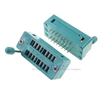 1pcs Test IC DIP ZIF ZIP Socket 16 Pin Pitch 2.54 mm Press-Fit Dual Row Spacing 7.62 mm 0.3" 2x8 16 Position Grid
1pcs Test IC DIP ZIF ZIP Socket 16 Pin Pitch 2.54 mm Press-Fit Dual Row Spacing 7.62 mm 0.3" 2x8 16 Position Grid