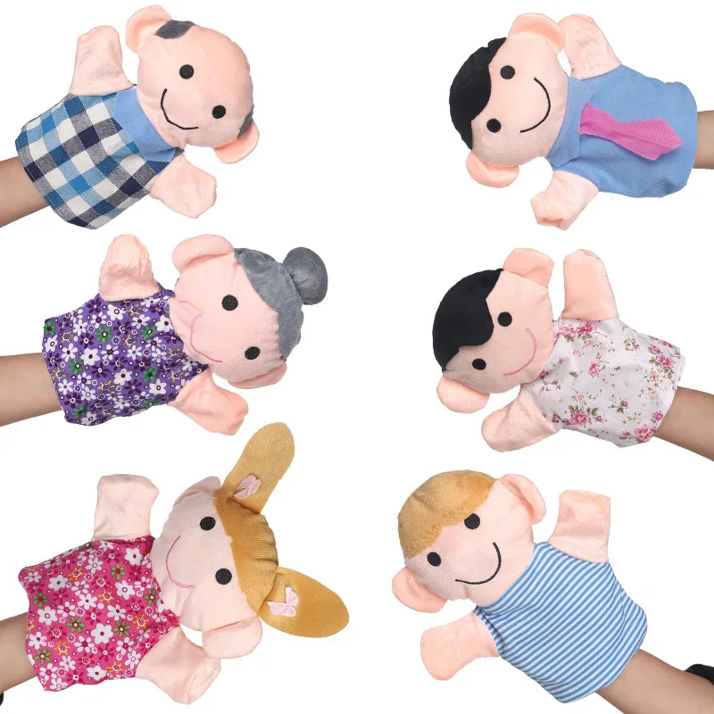 Big size Plush Hand Puppet dolls Adult Glove Puppet family gathering story telling Character playing props
Big size Plush Hand Puppet dolls Adult Glove Puppet family gathering story telling Character playing props