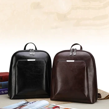 Women's Backpack High Quality PU Fashion Backpack Women Casual Large Capacity Retro Shoulder Bag
Women's Backpack High Quality PU Fashion Backpack Women Casual Large Capacity Retro Shoulder Bag