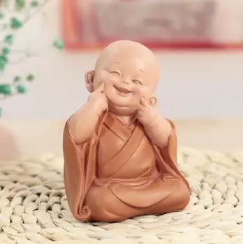 Lovely Cute Little Chinese Monk Sculpture Resin Hand-carved Buddha Statue Monk Figurine For Home Decoration Car Decor
Lovely Cute Little Chinese Monk Sculpture Resin Hand-carved Buddha Statue Monk Figurine For Home Decoration Car Decor