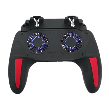for PUBG Mobile Controller Double Fan Cooling Mobile Gamepad Gaming Joysticks for 4.7-6.0 Inch IOS & Android Phone
for PUBG Mobile Controller Double Fan Cooling Mobile Gamepad Gaming Joysticks for 4.7-6.0 Inch IOS & Android Phone