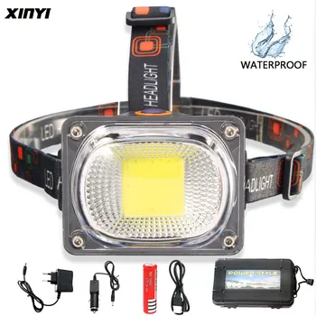 6200LM Powerful COB LED Headlight DC Rechargeable Headlamp 3Modes Waterproof Head Torch with 18650 Battery for Hunting Fishing 
6200LM Powerful COB LED Headlight DC Rechargeable Headlamp 3Modes Waterproof Head Torch with 18650 Battery for Hunting Fishing