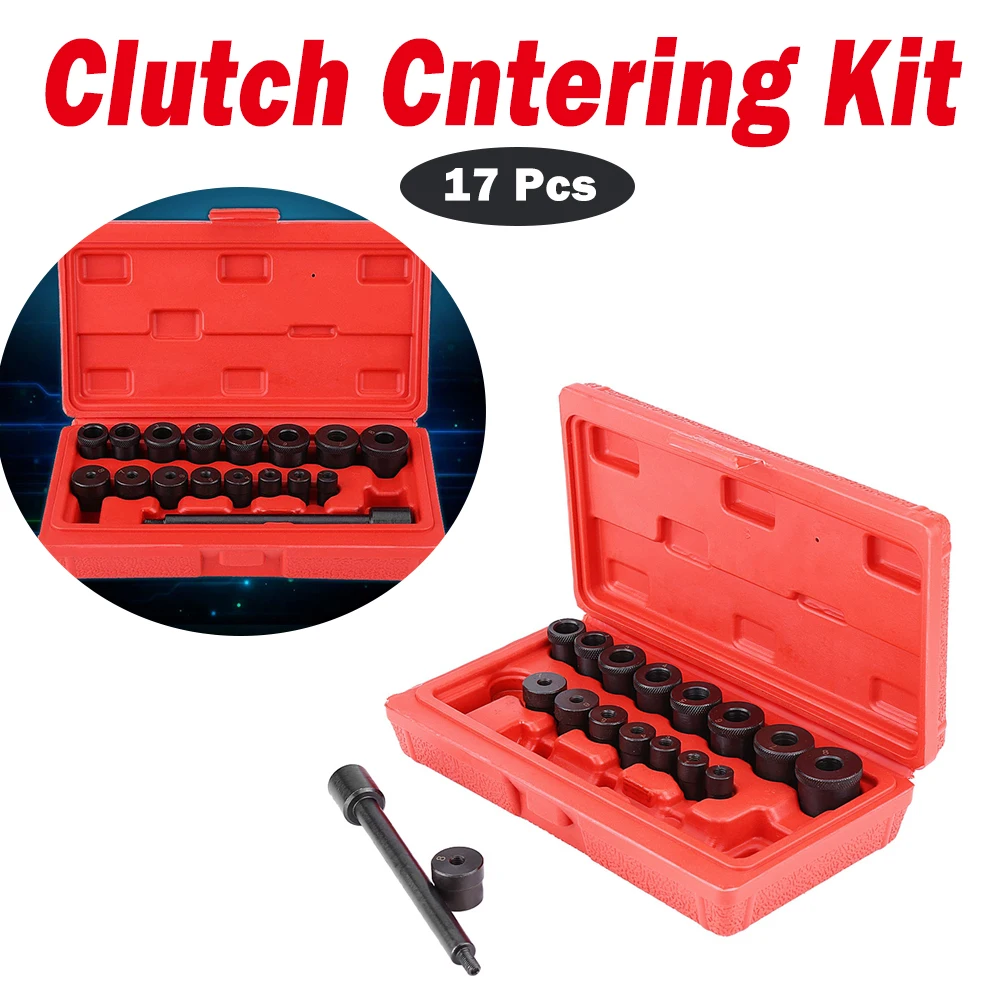 17Pcs/Set Universal Car Auto Clutch Alignment Corrector Adjustment Repair Tool For All Cars & Vans Car Tools Clutch Cntering Kit
17Pcs/Set Universal Car Auto Clutch Alignment Corrector Adjustment Repair Tool For All Cars & Vans Car Tools Clutch Cntering Kit