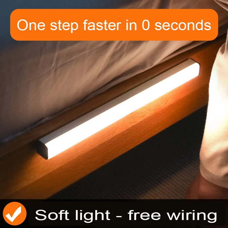 LED Body Induction Small Night Lamp Household Corridor Charging Corridor Sound Light Control Intelligent Long Wardrobe Wall Lamp
LED Body Induction Small Night Lamp Household Corridor Charging Corridor Sound Light Control Intelligent Long Wardrobe Wall Lamp