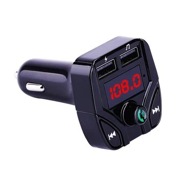 Bluetooth A2DP Car Kit Handsfree Wireless FM Transmitter 3.1A Quick Charge Dual USB Charger LCD TF Card Car MP3 Player Modulator
Bluetooth A2DP Car Kit Handsfree Wireless FM Transmitter 3.1A Quick Charge Dual USB Charger LCD TF Card Car MP3 Player Modulator