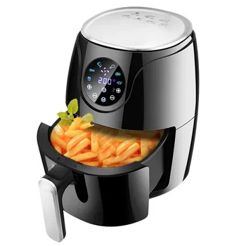 Electric Air Fryer 1500 Watts Extra Large Capacity 2.6L for Healthy Oil Free Cooking with Automatic Timer Temperature Control
Electric Air Fryer 1500 Watts Extra Large Capacity 2.6L for Healthy Oil Free Cooking with Automatic Timer Temperature Control