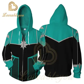 2019 New 3D Print Captain Marvel Carol Danvers Ms Costumes Hoodies Sweatshirts Tracksuit Casual Zipper Hoody Sweatshirt for Men
2019 New 3D Print Captain Marvel Carol Danvers Ms Costumes Hoodies Sweatshirts Tracksuit Casual Zipper Hoody Sweatshirt for Men