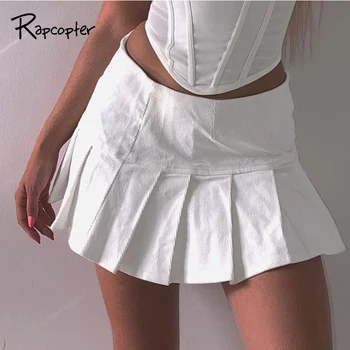 Rapcopter Women Pleated Skirts High Waist Skirts Patchwork Mini Skirts Summer New Pop Streetwear Cute Y2K Cute White Skirt 90S
Rapcopter Women Pleated Skirts High Waist Skirts Patchwork Mini Skirts Summer New Pop Streetwear Cute Y2K Cute White Skirt 90S