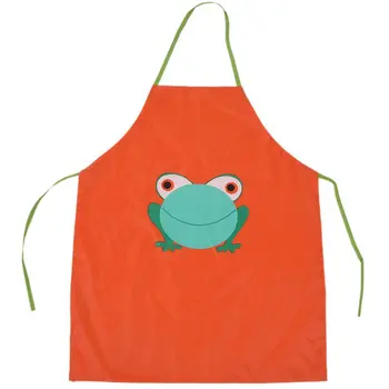 Newly Kid Children Lovely Waterproof Apron Cartoon Frog For Boy Girl Painting Cooking, L Orange
Newly Kid Children Lovely Waterproof Apron Cartoon Frog For Boy Girl Painting Cooking, L Orange