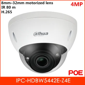 Dahua PRO-AI 4MP IP Camera IPC-HDBW5442E-Z4E H.265 8mm-32mm Motorized Lens 3pcs IR LEDs IR 80m Support Face Capture and POE
Dahua PRO-AI 4MP IP Camera IPC-HDBW5442E-Z4E H.265 8mm-32mm Motorized Lens 3pcs IR LEDs IR 80m Support Face Capture and POE
