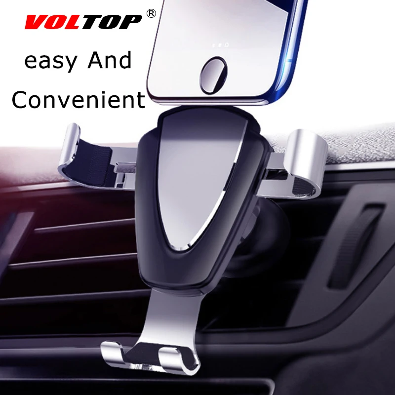VOLTOP Alloy Gravity Phone Holder Car Accessories Air Outlet Universal Mobile Phone Navigation Support Stand Auto Supplies
VOLTOP Alloy Gravity Phone Holder Car Accessories Air Outlet Universal Mobile Phone Navigation Support Stand Auto Supplies