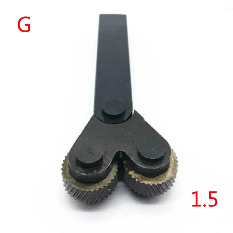 dual wheel knurling 1.5mm Wheel Linear Pitch knurling in lathe knurling tool knurl for lathe lathe gears
dual wheel knurling 1.5mm Wheel Linear Pitch knurling in lathe knurling tool knurl for lathe lathe gears
