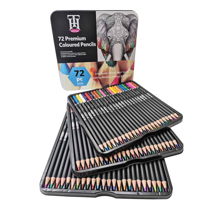 Professional 72 Colors Pencils Set School Supplies Colour Drawing Oil Colored Pencil Iron Box Lapices De Colores Artist Art Set
Professional 72 Colors Pencils Set School Supplies Colour Drawing Oil Colored Pencil Iron Box Lapices De Colores Artist Art Set