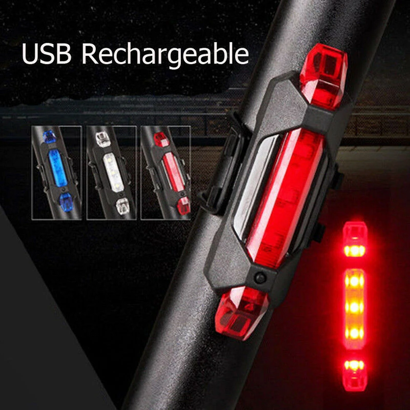 Bicycle Bike Taillight USB Waterproof Accessories Headlight LED Warning Light 1*LED Bicycle Taillight+USB Cable+Rubber Ring
Bicycle Bike Taillight USB Waterproof Accessories Headlight LED Warning Light 1*LED Bicycle Taillight+USB Cable+Rubber Ring
