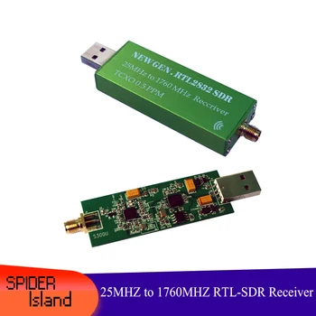 SDR Radio Receiver TXCO with TCXO Temperature-compensated Crystal Oscillator RTL-SDR Receiver RTL2382U 25MHZ to 1760MHZ RTL-SDR 
SDR Radio Receiver TXCO with TCXO Temperature-compensated Crystal Oscillator RTL-SDR Receiver RTL2382U 25MHZ to 1760MHZ RTL-SDR