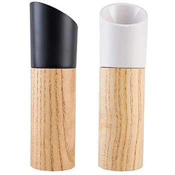 Wood Salt and Pepper Grinder Set of 2-Salt and Pepper Shakers with Adjustable Ceramic Rotor-Pepper Grinder Salt
Wood Salt and Pepper Grinder Set of 2-Salt and Pepper Shakers with Adjustable Ceramic Rotor-Pepper Grinder Salt