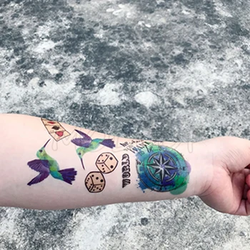 Tattoo sticker map robin anchor compass rope playing cards wave arrow dice temporary tatto fake tatoo for kid girl man woman
Tattoo sticker map robin anchor compass rope playing cards wave arrow dice temporary tatto fake tatoo for kid girl man woman