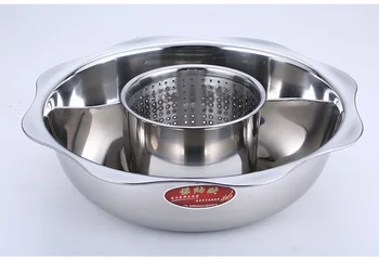Thicken mandarin duck mother Chongqing hot pot three two flavor chafingdish Chinese chafing dish soup stew pan stewpot
Thicken mandarin duck mother Chongqing hot pot three two flavor chafingdish Chinese chafing dish soup stew pan stewpot